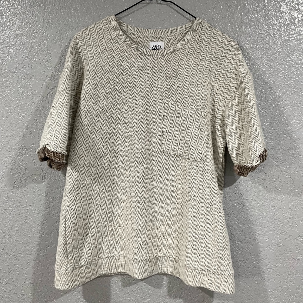 Zara Tan Top